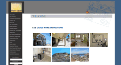 Desktop Screenshot of loscaboshomeinspections.com